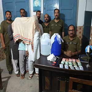 جھنگ میں جرائم پیشہ عناصر کے خلاف کاروائیاں، ملزمان گرفتار