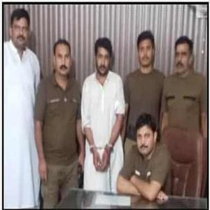 تھانہ صدر فیصل آباد کی کارروائی، قتل کا اشتہاری ملزم گرفتار  