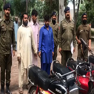 اے ایس پی جڑانوالہ کی زیر نگرانی تھانہ سٹی کی کاروائی، 3 موٹرسائیکلیں برآمد