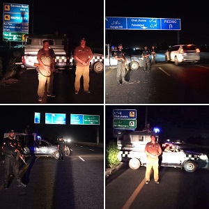 فیصل آباد ایکسپریس وے پرعوامی سیکورٹی کے لیے پولیس نفری تعینات  