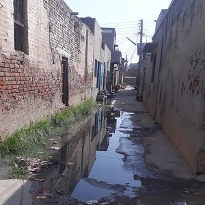 محلہ انوار آباد میں صفائی کے ناقص انتظامات