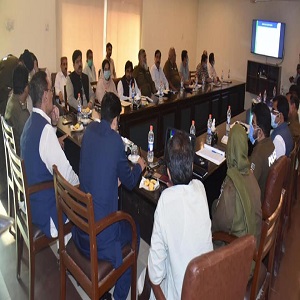 صوبائی وزیر کوآپریٹو پنجاب مہر محمد اسلم بھروانہ کا دورہ چنیوٹ، محرم الحرام کے حوالے سے اجلاس ، انتظامات کا جائزہ  لیا 