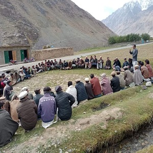 بالائی غذر بارست میں مقامی آبادی کو اعتماد میں لے کرپارک  بنایا جائے، احتجاجی جلسہ میں رہنماوٗں کا مطالبہ  