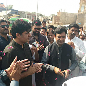 مین حجرہ روڈ تا روہی نالہ چونیاں کے سیوریج نالے کی تعمیر کا افتتاح ہوگیا