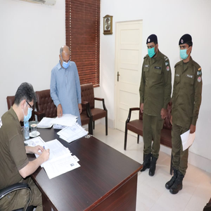 آر پی او فیصل آباد رفعت مختار راجہ کا دورہ پولیس لائن ٹوبہ ٹیک سنگھ 