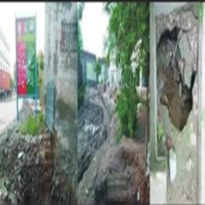 جڑانوالہ کا مرکزی قبرستان کھنڈرات کا منظر پیش کرنے لگا