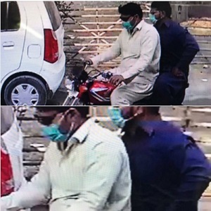 ون فائیو آفس کے سامنے خاتون سےزیورات چھین لیے گئے  