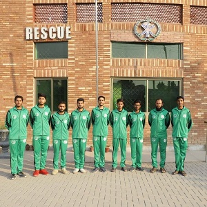 سمندری ریسکیو ٹیم مقابلے کے لیے تیار 