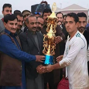 چک 469 گ ب  گنوال کی ٹیم نے فٹبال ٹورنامنٹ جیت لیا 