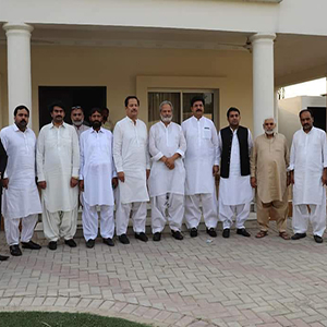 حسن علی خان کا تحریک انصاف قصور کے قیادت کے اعزاز میں ظہرانہ 