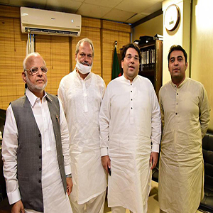 تحریک انصاف ضلع قصور کے عہدیداران کی چیف آرگنائزر سیف اللہ خان نیازی سے ملاقات 